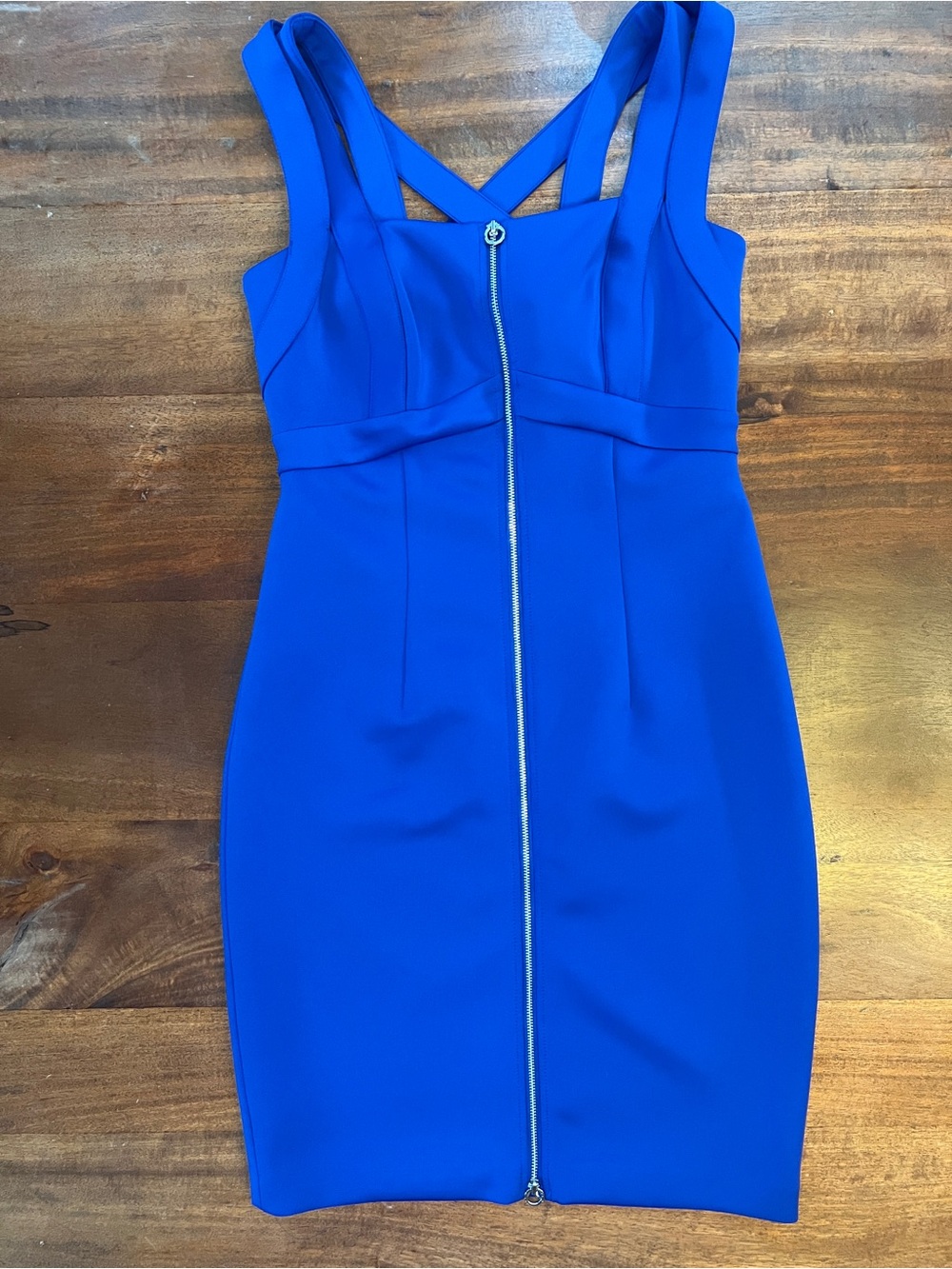 Calvin Klein Women’s Blue Bodycon Dress Cocktail Size 4